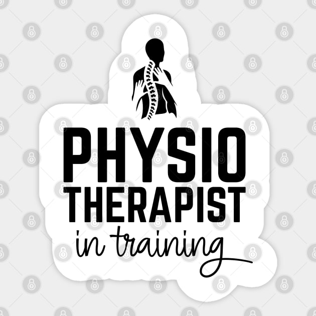 Physiotherapist in Training Sticker by cecatto1994